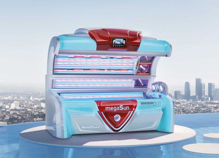 megaSun 8000 Alpha Deluxe Hybrid New Tanning Beds